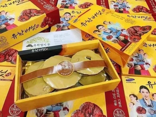 Nấm Linh Chi Cô Gái Hàn Quốc Thượng Hạng Geumsang 1kg – Tăng cường sức khỏe và hệ miễn dịch, bổ dưỡng tự nhiên
