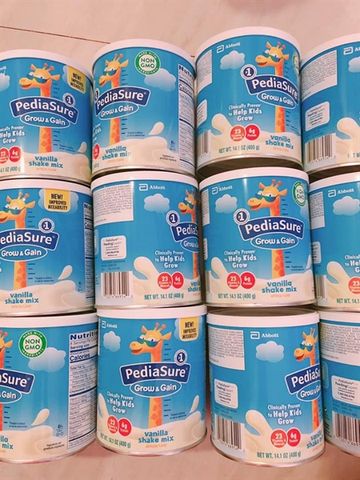 Sữa Bột Pediasure Shake Mix Hương Vanilla 400g - Bổ Dưỡng và Tăng Cường Sức Khỏe Cho Trẻ Em