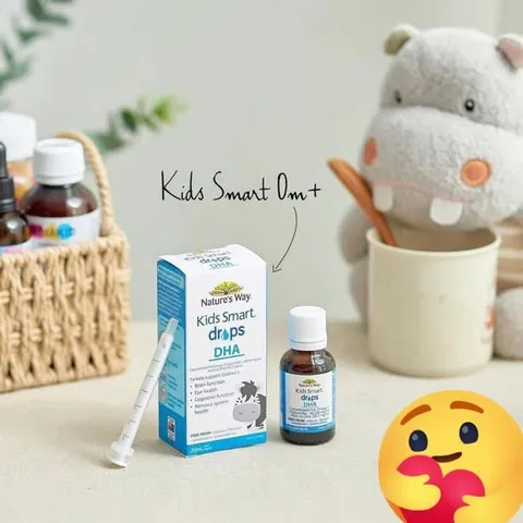 DHA Dạng Giọt Kids Smart DHA Drops Nature’s Way (7 Tháng+)