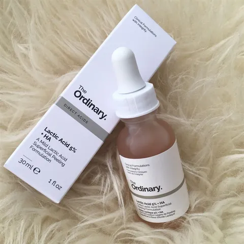 Serum The Ordinary Lactic Acid 5% + HA 30ml - Tẩy Da Chết Nhẹ và Làm Sáng Da - Chăm Sóc Da Mặt Từ Thương Hiệu Uy Tín