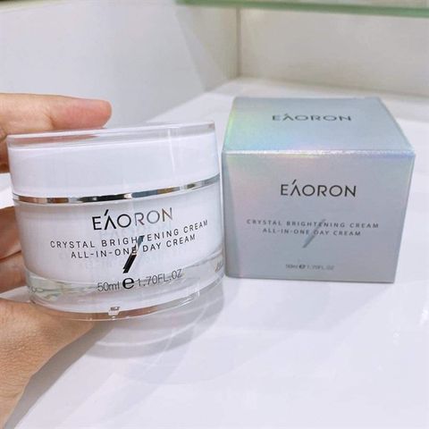 Kem Dưỡng Trắng Da Eaoron Crystal White 50ml - Kem Sáng Da Chăm Sóc Da Mặt Hiệu Quả, Ngừa Lão Hóa, Làm Sáng Tông Màu Da