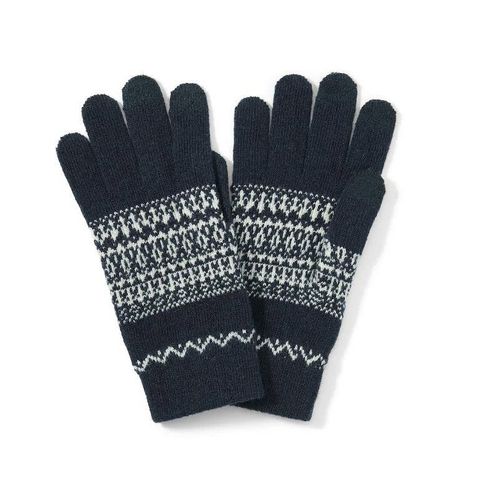 Găng Tay MUJI Len Merino Cảm Ứng - Găng Tay Nữ Đông Ấm Áp, Thiết Kế Đơn Giản, Phù Hợp Dùng Điện Thoại Cảm Ứng