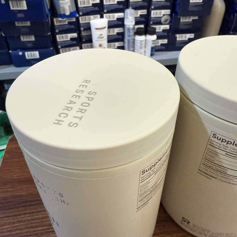 Bột Collagen Sports Research Organic Peptides Unflavored 227g - Hỗ Trợ Sức Khỏe Tóc, Da, Móng, Khớp - Thực Phẩm Tự Nhiên cho Lối Sống Năng Động