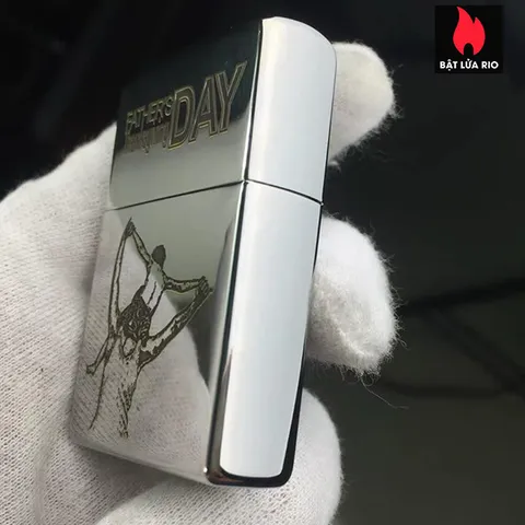 Zippo 250 Khắc Ngày Của Cha - Quà Tặng Ý Nghĩa Cho Bố, Zippo Thời Trang 2023, Độc Đáo, Sang Trọng