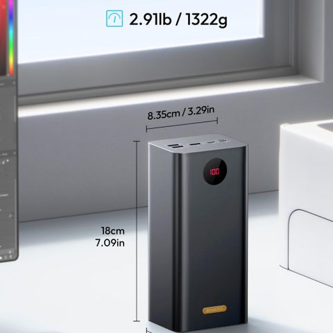 Sạc Dự Phòng ROMOSS PEA57 60.000mAh - Sạc Nhanh 22.5W, Chống Quá Nhiệt, LED Hiển Thị Pin, Đa Năng Cho Điện Thoại & Máy Tính Bảng