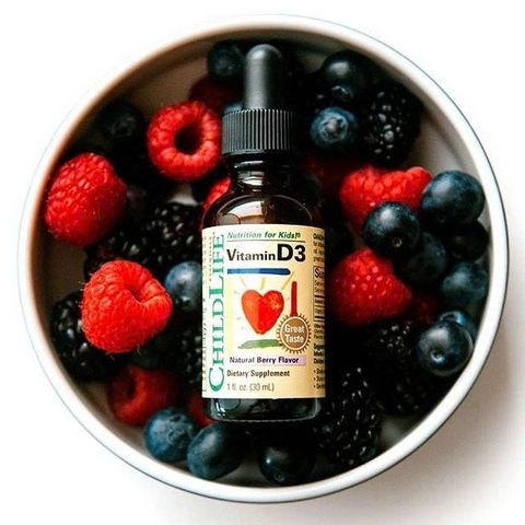 Vitamin D3 Childlife 29.6ml - Thực phẩm chức năng bổ sung canxi, hỗ trợ xương chắc khỏe cho trẻ em, sản xuất tại Mỹ