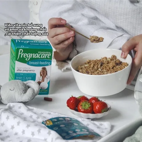 Vitamin Pregnancare Breast-Feeding - Tăng cường sữa mẹ, hỗ trợ sức khỏe cho bà bầu, dinh dưỡng thiết yếu cho mẹ và bé.
