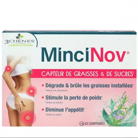 Viên uống giảm cân MinciNov Oricare 60 viên, kiểm soát cân nặng
