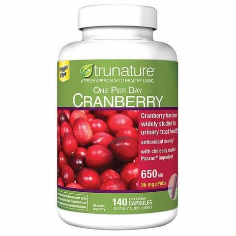 Viên uống hỗ trợ đường tiết niệu Trunature 650mg - 140 viên cải thiện sức khỏe thận & bàng quang tự nhiên hiệu quả