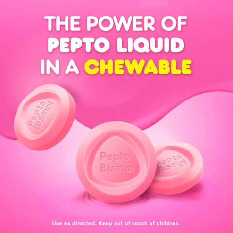 Viên uống tiêu hóa dạ dày Pepto Bismol 30 viên - Giảm khó tiêu, hỗ trợ tiêu hóa hiệu quả cho sức khỏe dạ dày