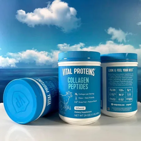 Bột Collagen Peptides Vital Proteins 284g ( Hộp giấy mẫ mới) - Tăng cường vẻ đẹp, cải thiện da, không mùi - Giải pháp làm đẹp tự nhiên hiệu quả