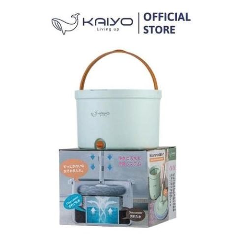 Cây Lau Nhà Thông Minh Kaiyo KM51_MINT - Tách Nước Bẩn & Nước Sạch, Tiết Kiệm Nước, Màu Xanh Mint, Dễ Dàng Sử Dụng