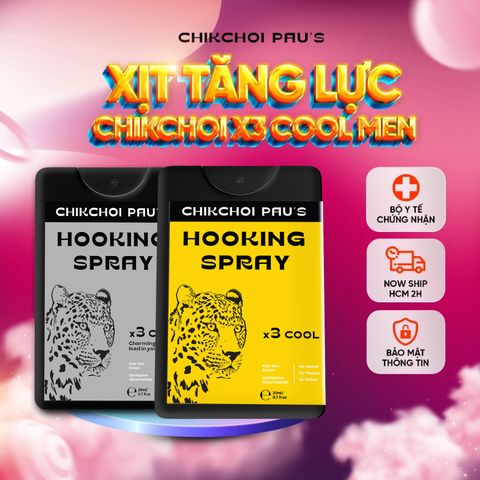 Xịt thơm vùng kín Chikky 20ml - Hương trái cây tươi mát, khử mùi hiệu quả, an toàn cho mọi loại da