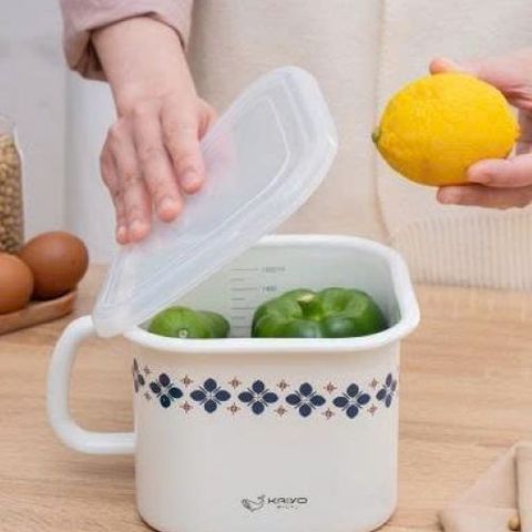 Nồi Đa Năng Tráng Men Sứ Kaiyo Dáng Vuông 16cm - Bếp Từ, Lẩu Mini, Thiết Kế Sang Trọng, An Toàn Sử Dụng.