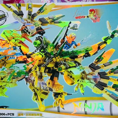 Bộ Lắp Ráp Ninja Rồng 68207 - Đồ Chơi Lego Phát Triển Tư Duy Sáng Tạo Cho Trẻ Em Từ 6 Tuổi Trở Lên