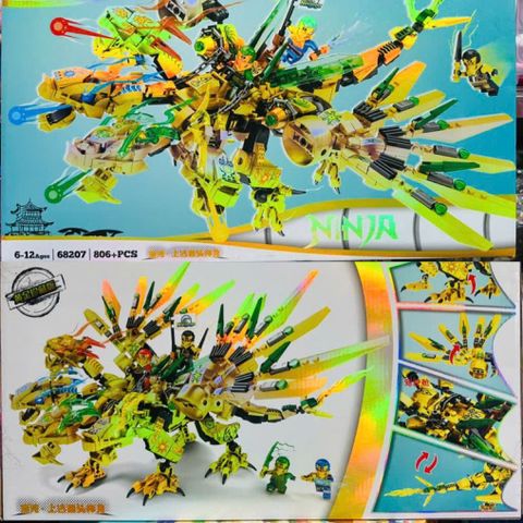 Bộ Lắp Ráp Ninja Rồng 68207 - Đồ Chơi Lego Phát Triển Tư Duy Sáng Tạo Cho Trẻ Em Từ 6 Tuổi Trở Lên