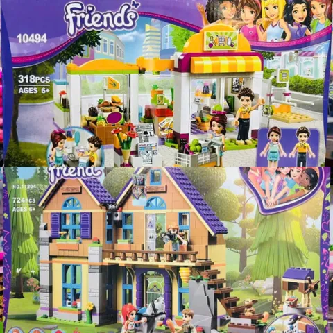 Bộ Lắp Ráp Ngôi Nhà Búp Bê LEGO Friends 2 Phân Loại 10494 11204 - Đồ Chơi Sáng Tạo Cho Trẻ Em Từ 6 Tuổi