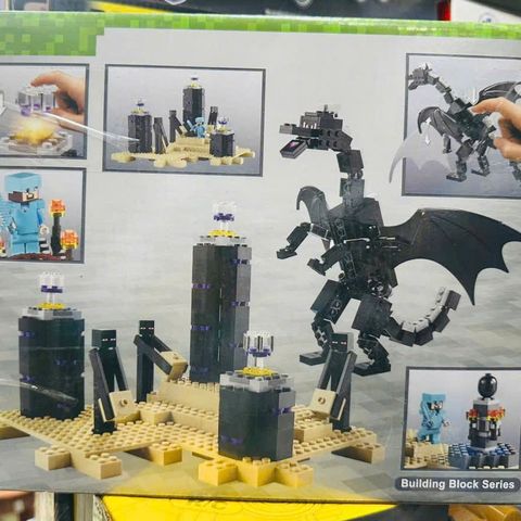Bộ Lắp Ráp Mine Craft 23003 31244 - Đồ Chơi Lego Phát Triển Sáng Tạo Cho Trẻ Em, Xây Dựng Thế Giới Ảo Thú Vị