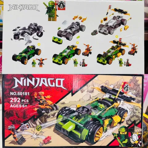Bộ Lắp Ráp Xe Ô Tô Ninja 60181 - Đồ Chơi Lego Phát Triển Tư Duy Sáng Tạo Cho Trẻ Em Từ 6 Tuổi Trở Lên