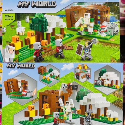 Bộ Lắp Ráp My World 11476 - Đồ Chơi Lego Phát Triển Sáng Tạo và Tư Duy Cho Trẻ Em Từ 6 Tuổi