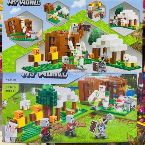 Bộ Lắp Ráp My World 11476 - Đồ Chơi Lego Phát Triển Sáng Tạo và Tư Duy Cho Trẻ Em Từ 6 Tuổi