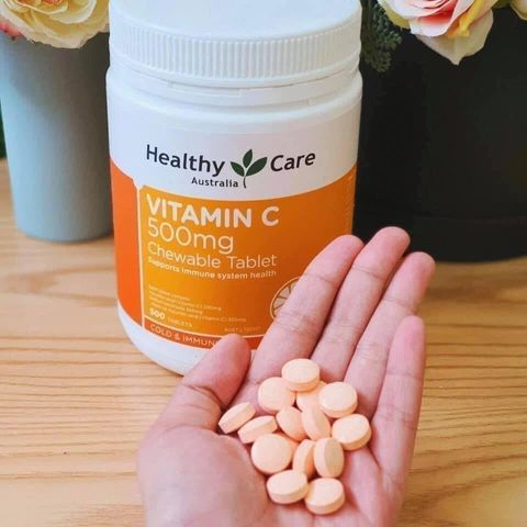 Healthy Care Vitamin C 500mg 500 Viên - Bổ Sung Vitamin C Hằng Ngày