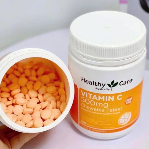 Healthy Care Vitamin C 500mg 500 Viên - Bổ Sung Vitamin C Hằng Ngày