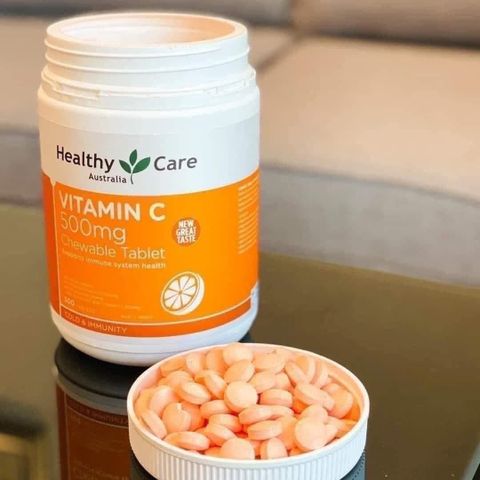 Healthy Care Vitamin C 500mg 500 Viên - Bổ Sung Vitamin C Hằng Ngày