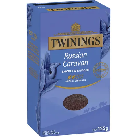 Trà Twinings 125g English Breakfast - Lá trà chọn lọc hương vị tự nhiên, thưởng trà thư giãn, dùng nóng lạnh đều ngon