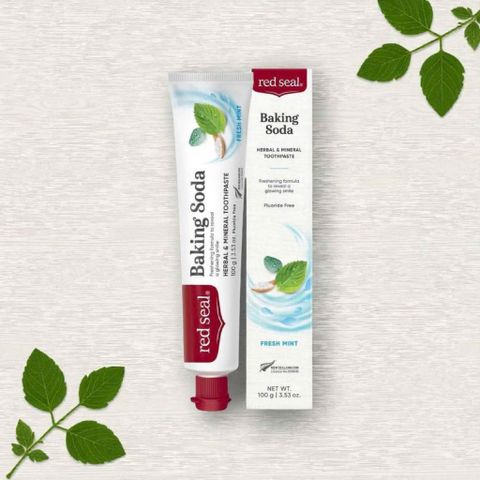 Kem Đánh Răng Red Seal Propolis 100g - Bảo Vệ Nướu & Chống Viêm Hiệu Quả, An Toàn Từ Úc