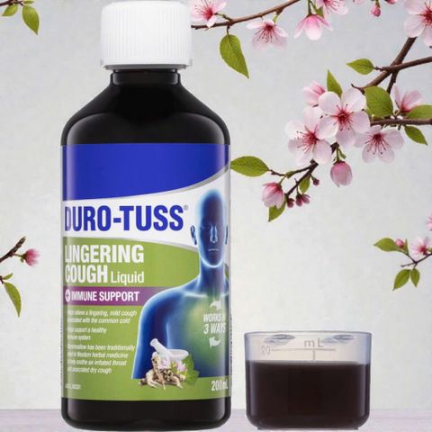 Viên Uống Hỗ Trợ Cảm Cúm Durotuss - Giải Quyết Ho Khó Chịu, Tăng Cường Đề Kháng, Dễ Uống Cho Người Trưởng Thành
