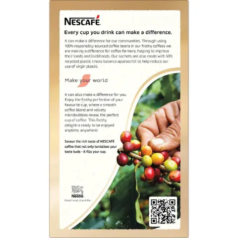 Cà Phê Pha Sẵn Nescafe Úc Hộp 10 Gói - Hương Vị Tươi Nguyên và Bọt Kem Tan Ngay Trong Miệng