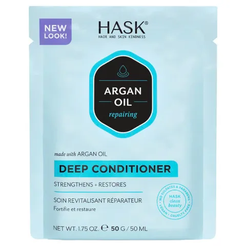 Dầu Ủ Hask Deep Conditioning 50g - Chăm Sóc Tóc Chuyên Sâu Tại Nhà, Giữ Độ Ẩm và Tăng Cường Độ Bóng Mượt