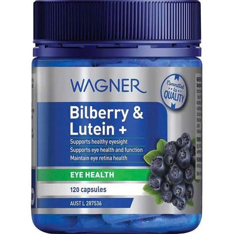 Wagner Bilberry Lutein bổ sung dưỡng chất cho mắt 120 viên