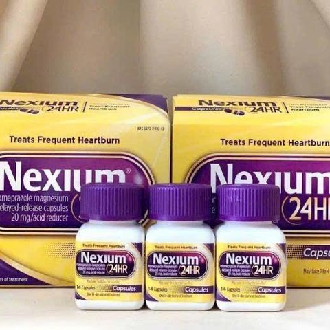 Viên uống Nexium 24HR 42 viên - Hỗ trợ điều trị viêm loét dạ dày và kiểm soát acid, cải thiện sức khỏe tiêu hóa