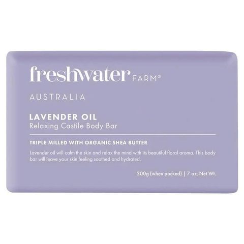 Xà Phòng Làm Sạch Da Mặt và Cơ Thể Freshwater Farm 200g - Thiên Nhiên, Dịu Nhẹ, Không Chất Độc, An Toàn Cho Da Nhạy Cảm