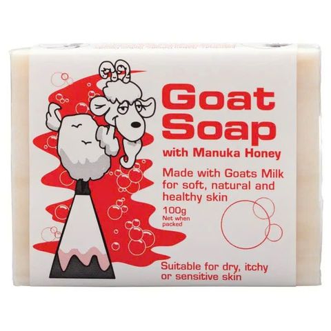Xà Phòng Sữa Dê Goat Soap 100g - Dưỡng Da Sáng Khỏe, Làm Sạch Dịu Nhẹ - Sản Phẩm Chăm Sóc Cơ Thể Úc