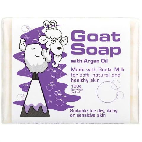 Xà Phòng Sữa Dê Goat Soap 100g - Dưỡng Da Sáng Khỏe, Làm Sạch Dịu Nhẹ - Sản Phẩm Chăm Sóc Cơ Thể Úc