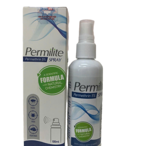 Kem Permilite Permethrin 5% - Dưỡng Da, Loại Bỏ Ghẻ, Chấy Rận Kí Sinh Trùng Ngoài Da, Giảm Ngứa, Sạch Da