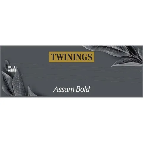 Trà Túi Lọc Twinings Assam Bold Chính Hãng - Hương Vị Đậm Đà, Thức Uống Tỉnh Táo Hàng Ngày - Hộp 80 Gói Tiện Dụng