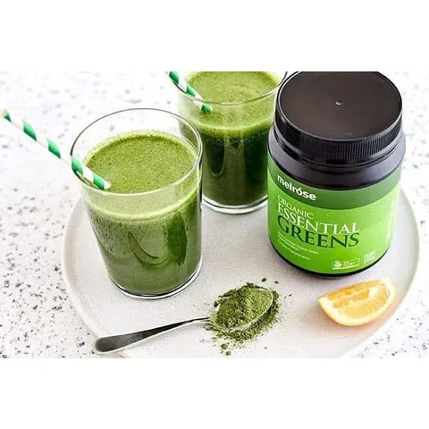 Bột Rau Củ Hữu Cơ Melrose - Bổ Sung Vitamin, Chất Xơ, Hỗ Trợ Tiêu Hóa và Làm Đẹp Da - 200g Thực Phẩm Xanh Tự Nhiên