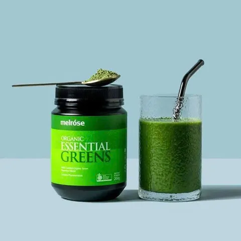 Bột Rau Củ Hữu Cơ Melrose - Bổ Sung Vitamin, Chất Xơ, Hỗ Trợ Tiêu Hóa và Làm Đẹp Da - 200g Thực Phẩm Xanh Tự Nhiên
