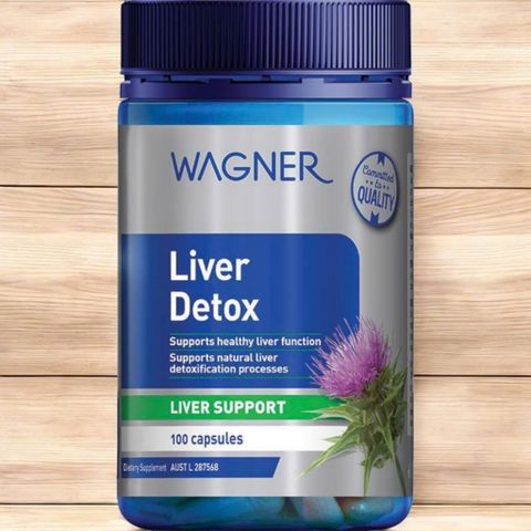 Wagner Liver Detox 100 Viên - Hỗ Trợ Cải Thiện Chức Năng Gan, Bổ Gan An Toàn từ Úc