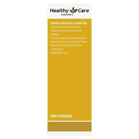 Keo ong dạng lỏng không cồn Healthy Care 25ml từ Úc