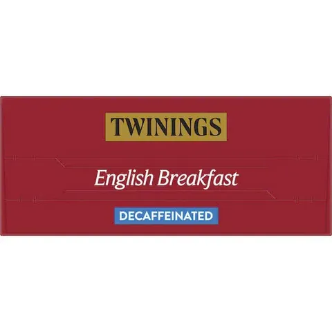 Trà Twinings English Breakfast Extra Strong - Hộp 80 Túi Lọc Thay Thế Cà Phê, Năng Lượng Buổi Sáng Cho Dân Văn Phòng