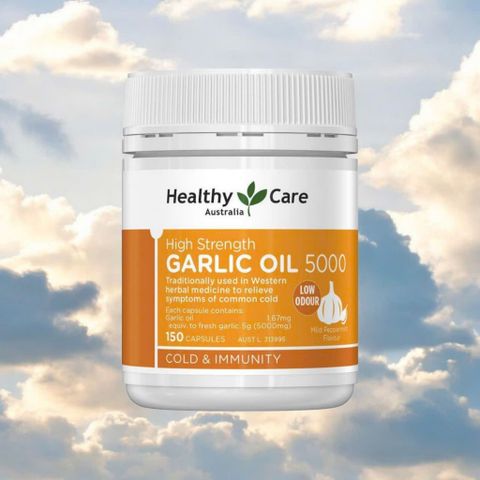 Tinh Dầu Tỏi Úc Healthy Care Cao Cấp 150 Viên - Hỗ Trợ Cải Thiện Sức Khỏe, Tăng Cường Đề Kháng và Chống Viêm