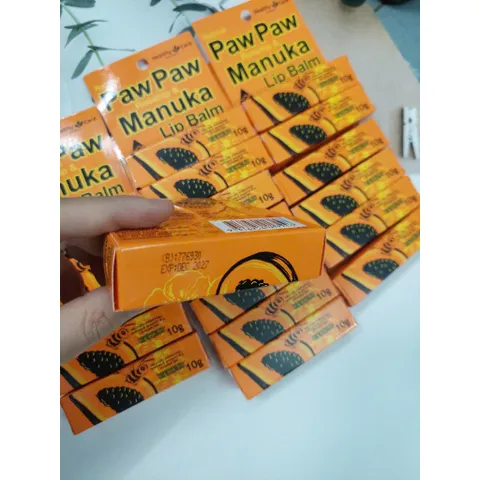 Son Dưỡng Healthy Care 10g – Công Thức 3 Trong 1 Với Paw Paw, Rosehip, Manuka Phù Hợp Mọi Loại Môi