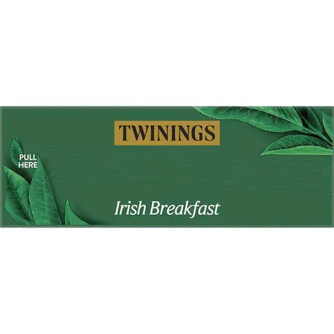 Trà sáng Irish Breakfast Twinings 100 gói - Hương vị mạnh mẽ từ trà đen chất lượng cao, hoàn hảo cho trải nghiệm thưởng thức tuyệt vời