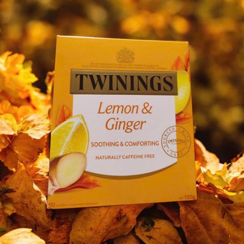 Trà Túi Lọc Twinings Vị Gừng Chanh 80 Gói - Thưởng Thức Trà Anh Quốc, Mang Lại Cảm Giác Thoải Mái và Tươi Mới