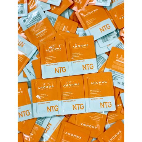 Serum & Kem Ahohaw NTG Whitening Cream / Ampoule Ahohwa 3ml
